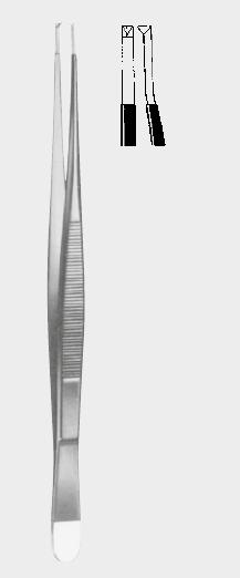 пінцет, ізольований, зубці 1х2